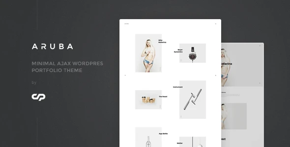 Aruba – Minimal Ajax WordPress Portfolio Theme