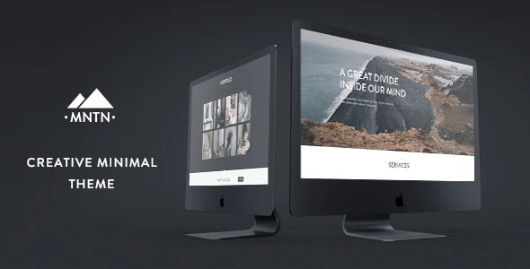 Mountain – One Page Parallax WordPress Theme