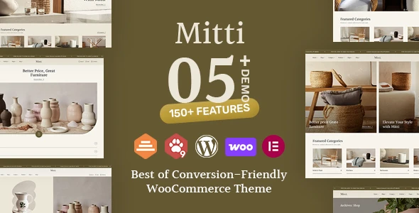 Mitti – Home Decor & Crafts – WooCommerce Theme