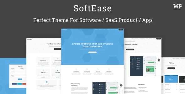 SoftEase – Multipurpose Software / SaaS Product WordPress Theme