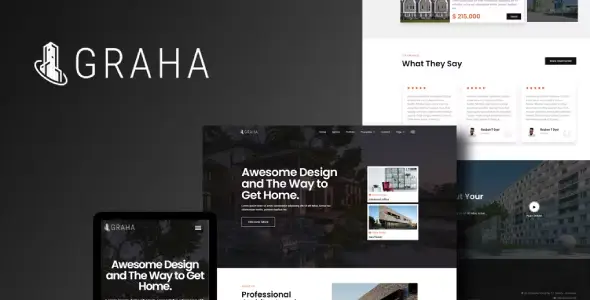 Graha – Real Estate Elementor Template Kit