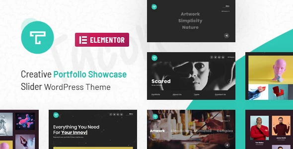 Tacon – A Showcase Portfolio WordPress Theme