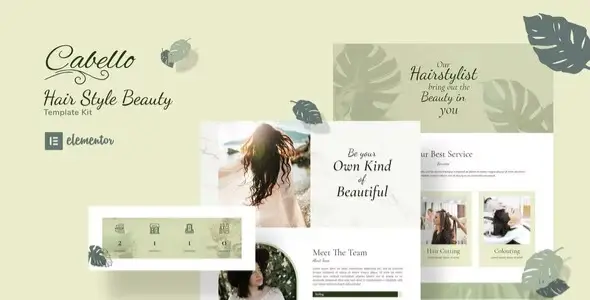Cabello – Professional Stylist Elementor Template Kit