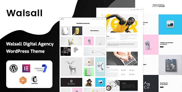 Walsall – Minimal Agency WordPress Theme