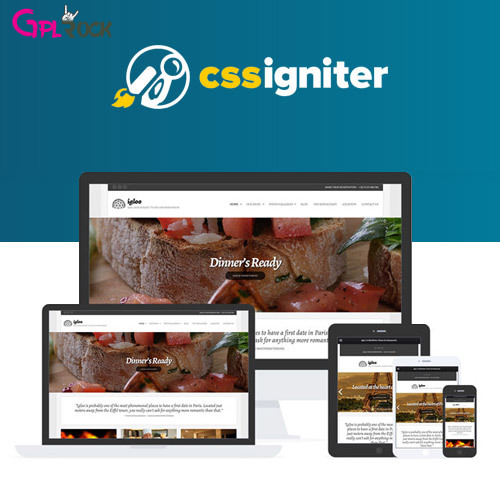 CSS Igniter Igloo WordPress Theme