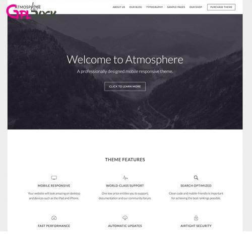 StudioPress Atmosphere Pro Genesis WordPress Theme