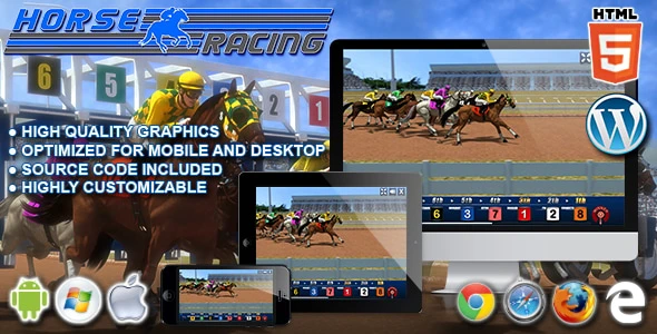 Horse Racing – HTML5 Casino Game