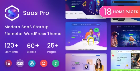 SaaSPro – Startup & SaaS WordPress Theme