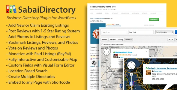 Sabai Directory – Business directory plugin for WordPress